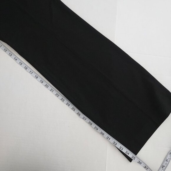 Ann Taylor High Rise Straight Leg Tall black Trousers Size 18T - Picture 7 of 11